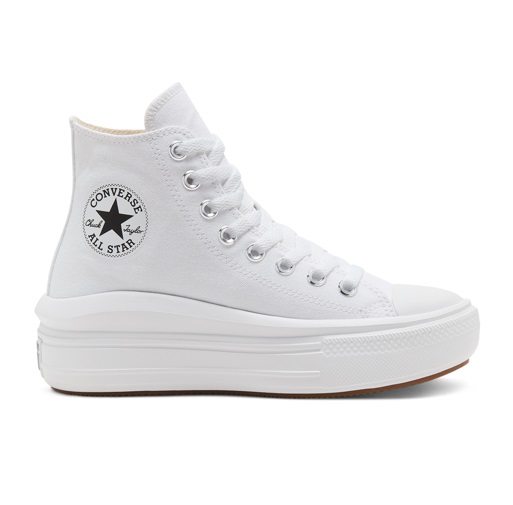 Converse All Star Plataforma Move Hi Top White Ivory - MCS - Mob Crew Store