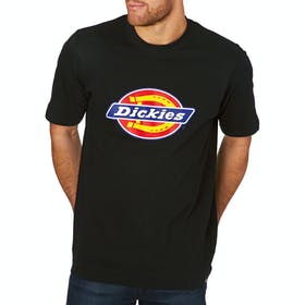 T-Shirt Dickies Horsehoe Logo Black